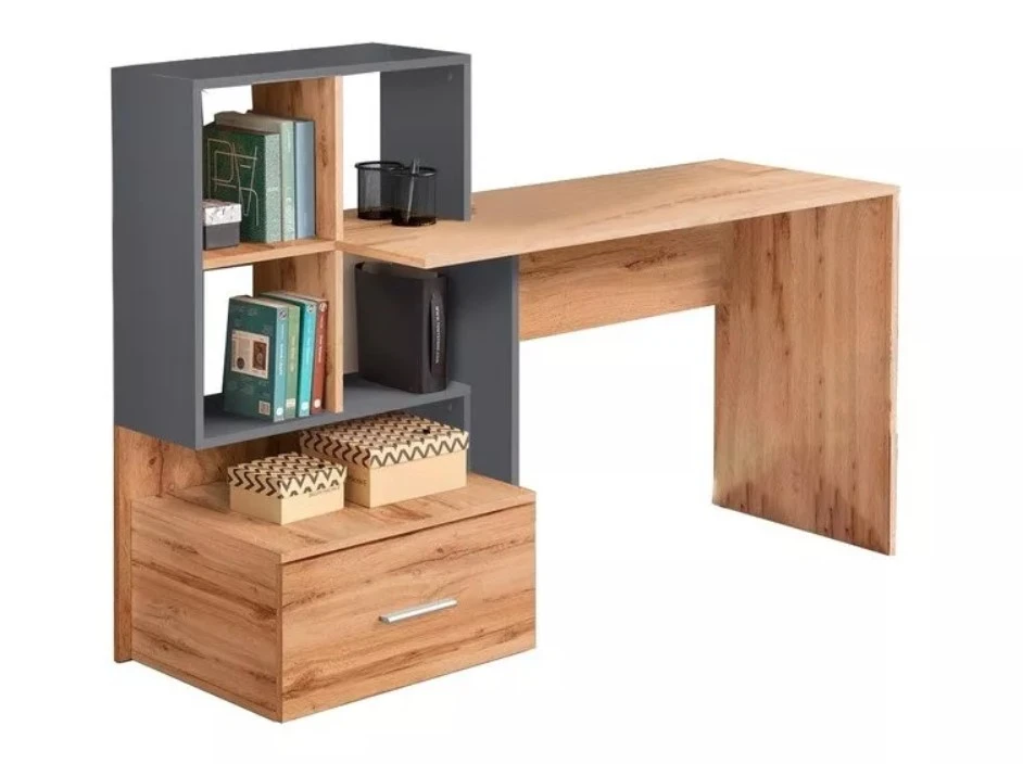 Darbo stalas Grosso, pilkas