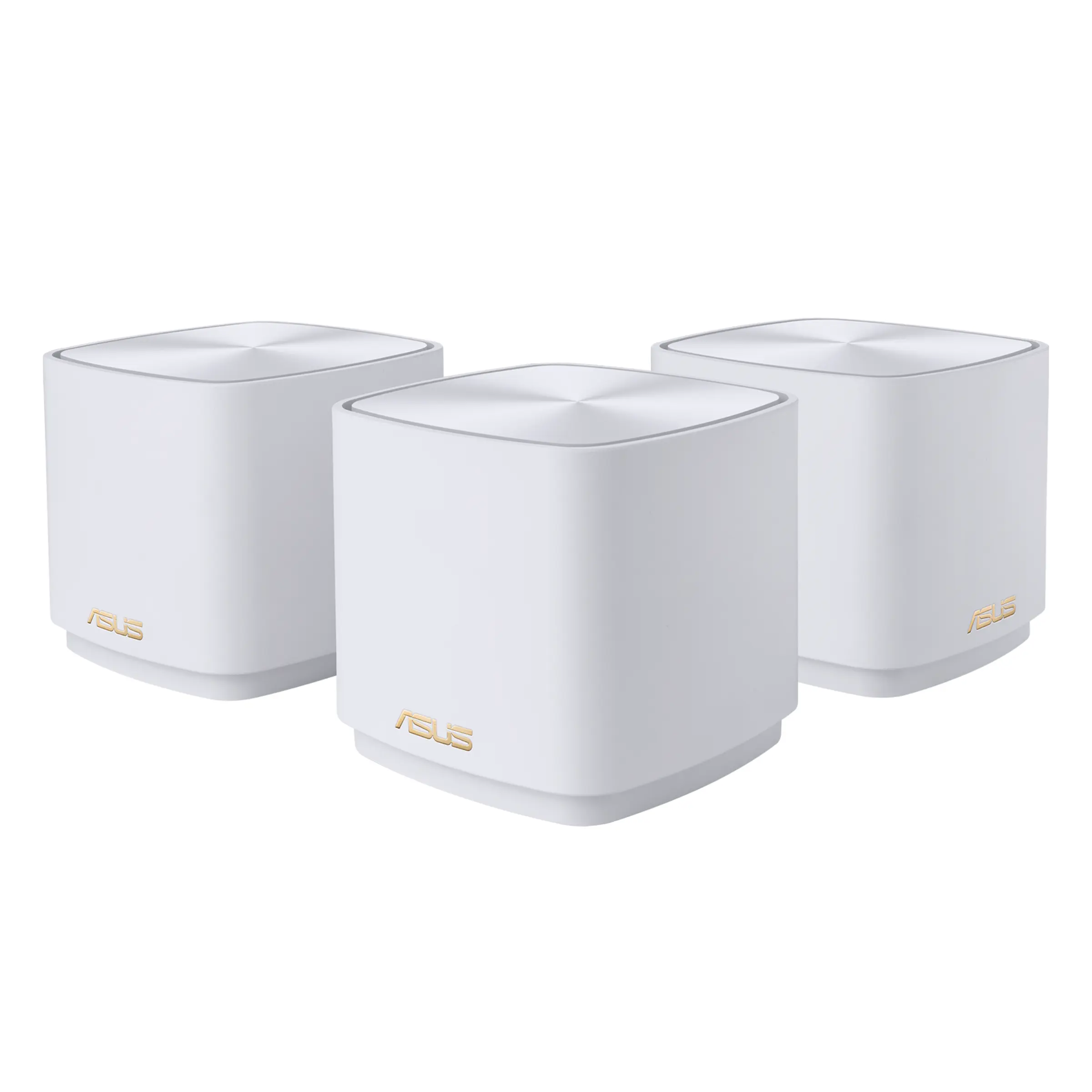 Asus XD5 EU+UK 3PK maršrutizatorius ZenWiFi XD5 802.11ax, 574+2402 Mbit/s, 10/100/1000 Mbit/s, Ethernet LAN (RJ-45) prievadai 1, MU-MiMO Taip, Nėra mobiliojo plačiajuosčio ryšio, balta