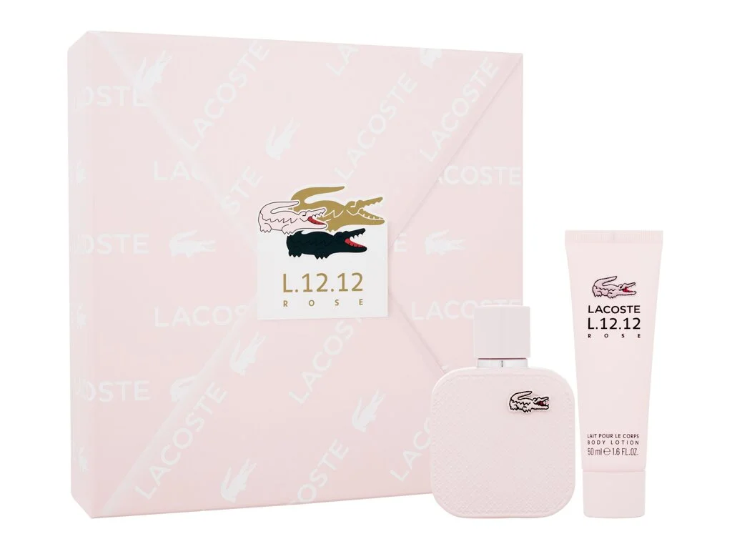 EDP Lacoste Eau de Lacoste L.12.12 Rose, 50ml, Rinkinys