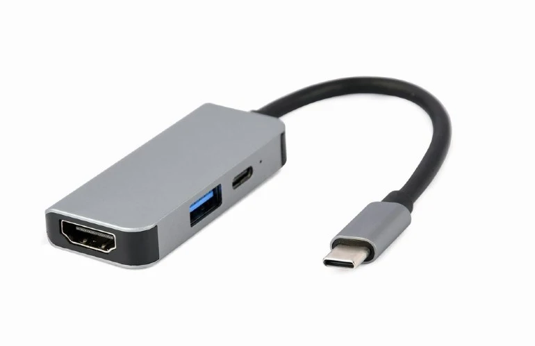 GEMBIRD kelių prievadų adapteris C tipo USB