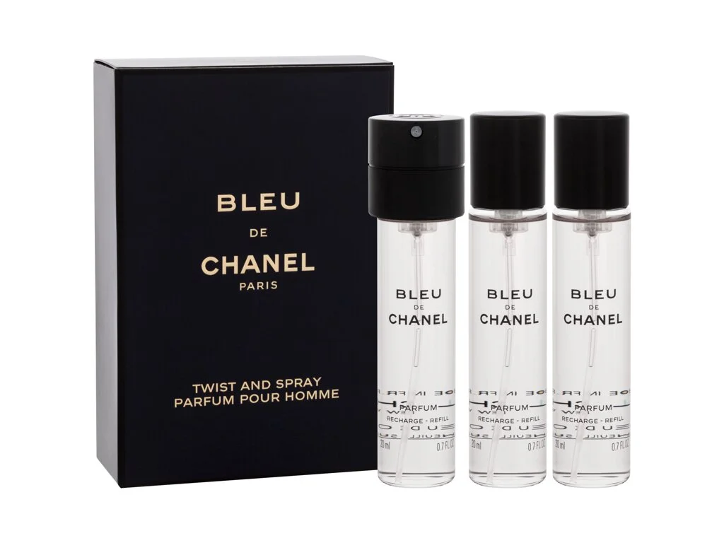 Kvepalai vyrams Chanel Bleu de Chanel EDP, 3×20 ml