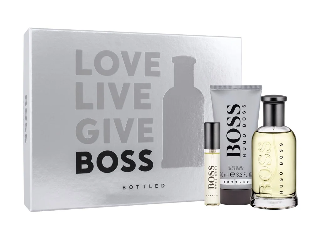 Eau de Toilette HUGO BOSS Boss Bottled, 100ml, Rinkinys