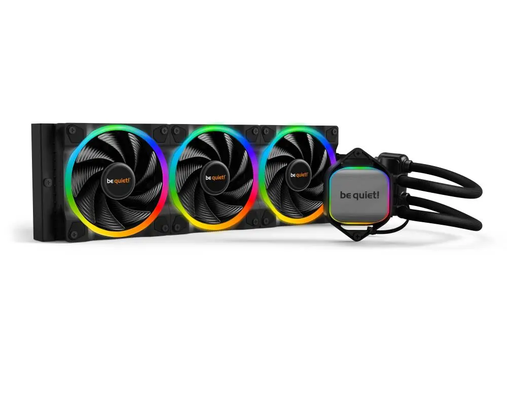 Aušinimas vėsesniu vandeniu be Quiet Pure Loop 2 FX 360 mm ARGB
