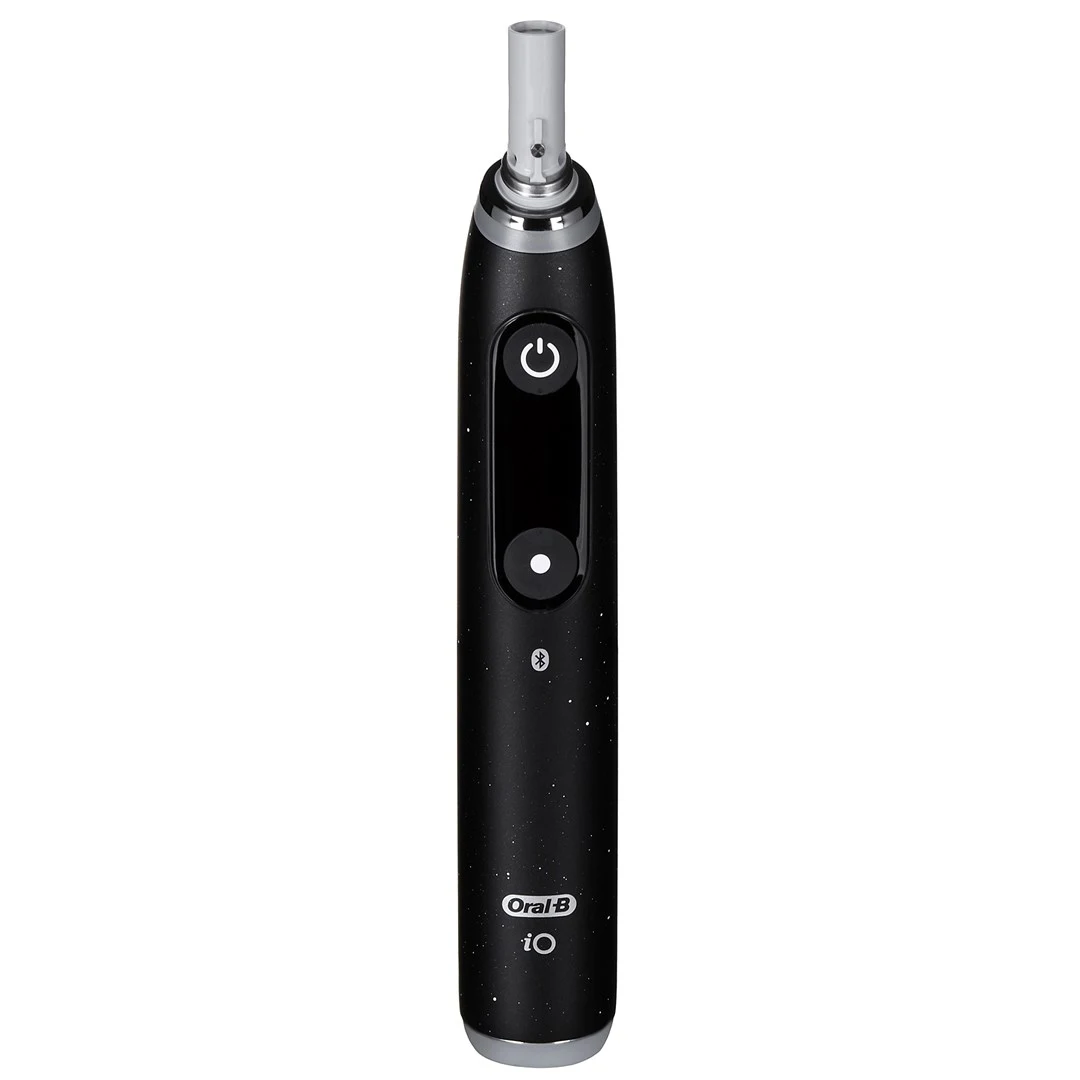 ORAL-B iO Series 10 Cosmic Black elektrinis dantų šepetėlis + iO Sense įkroviklis Juoda