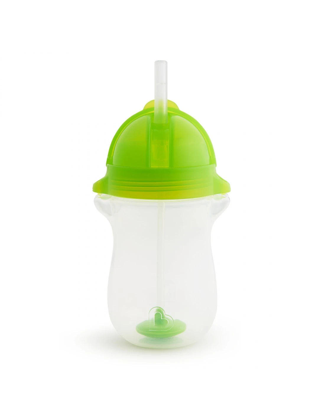 MUNCHKIN gertuvė su šiaudeliu ir svareliu, žalia, 12mėn+, 296ml, 01246301