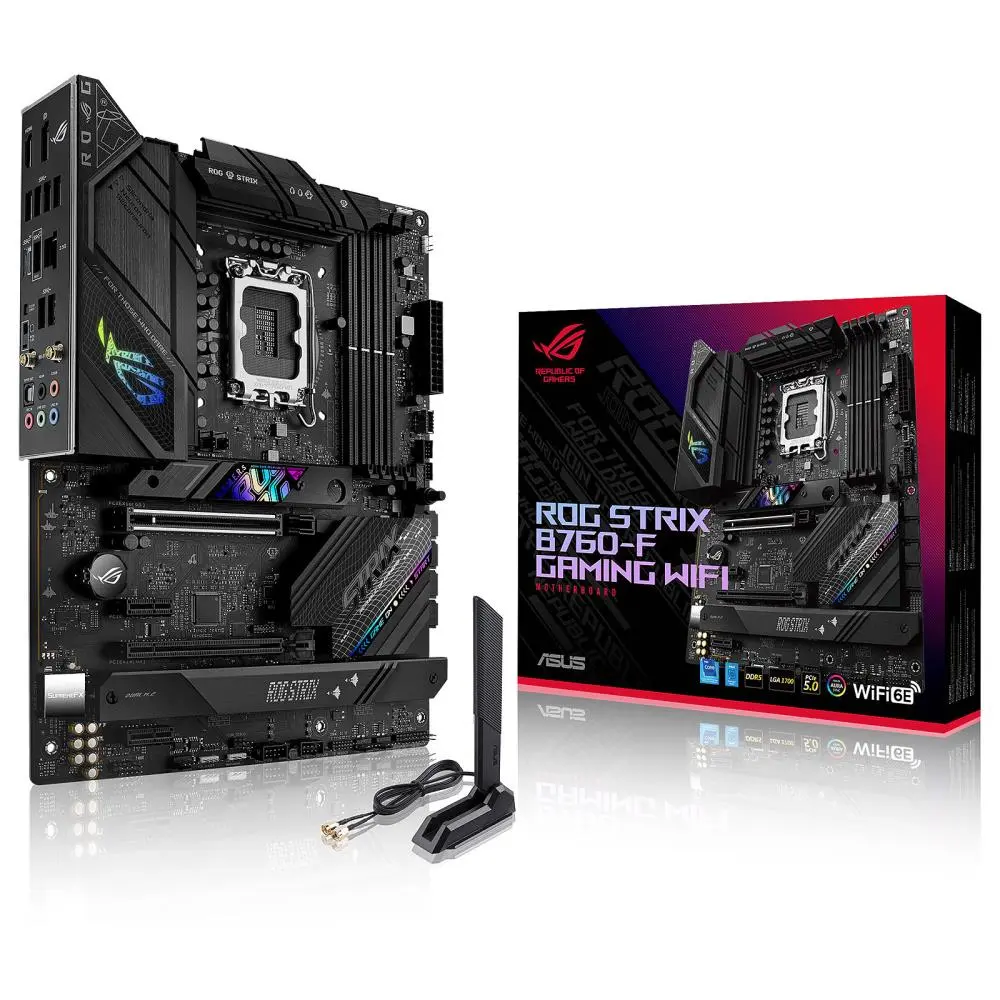 ASUS ROG STRIX B760-F GAMING WIFI pagrindinė plokštė