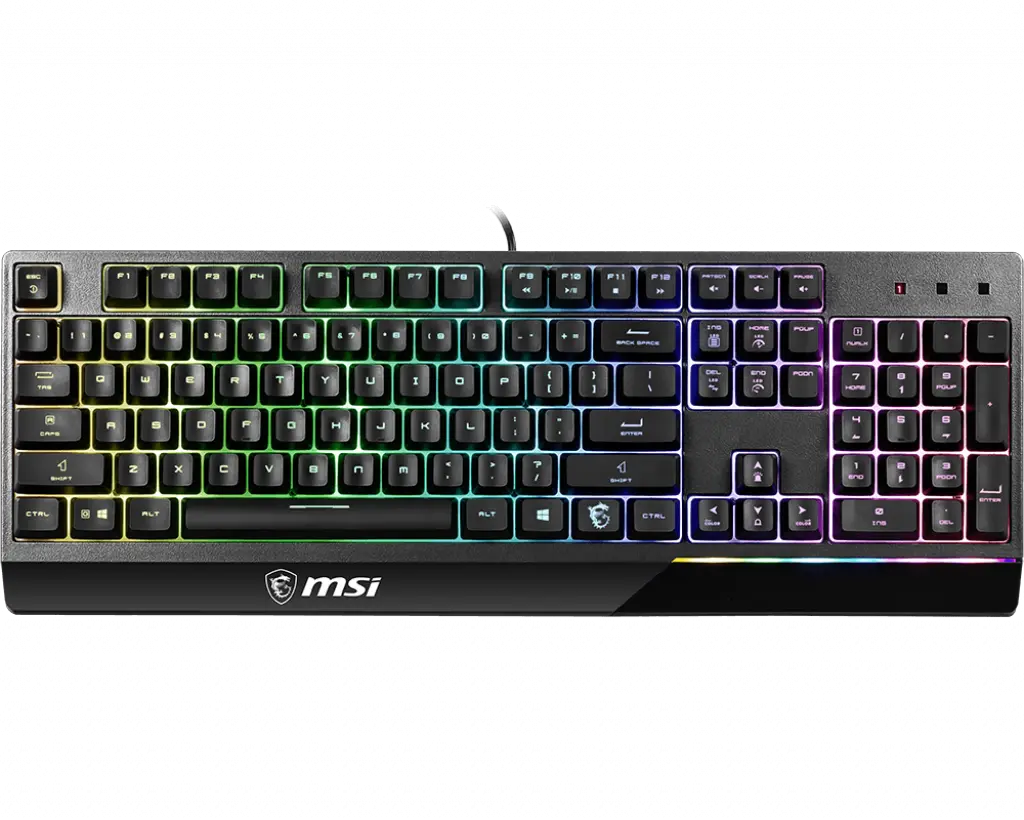 Žaidimų klaviatūra MSI Vigor GK30, US Layout