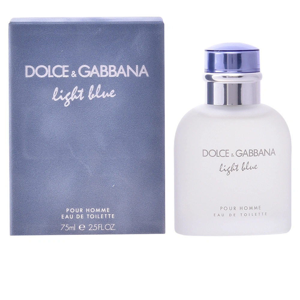 „Dolce & Gabbana“ šviesiai mėlynas tualetinis vanduo vyrams 75 ml (vyras)