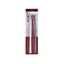 Swissdent Whitening Soft Family Tootbrushes (white, pink, grey) 3 pcs