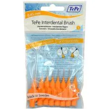 TePe Original Interdental Brushes 1 Orange (0,45 mm) 8 pcs