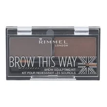 Rimmel London Brow This Way Palette (002 Medium Brown) 2,4 g