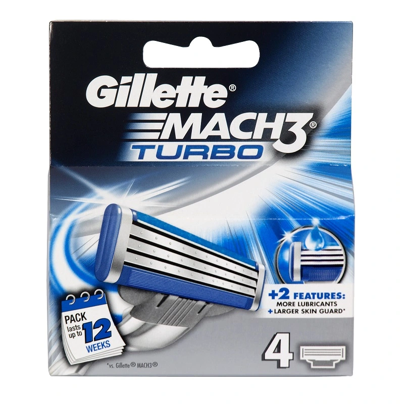 Gillette Mach3 Turbo dispensable razors for shaving 4 ks