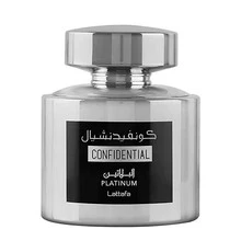 Universalūs kvepalai Lattafa Confidential Platinum EDP, 100 ml