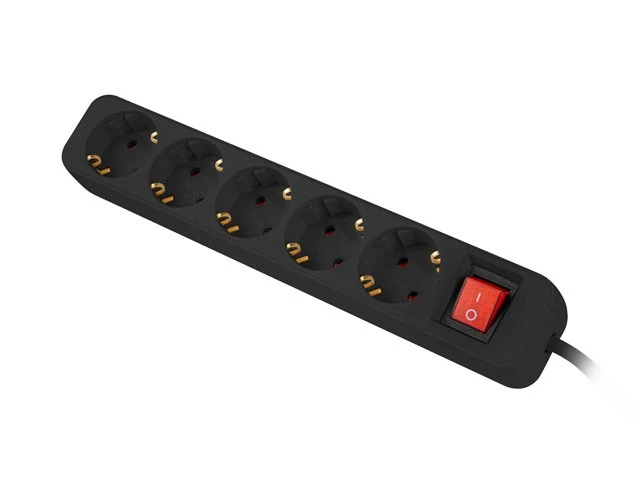 Lanberg 5 Schuko lizdai 3,0 m