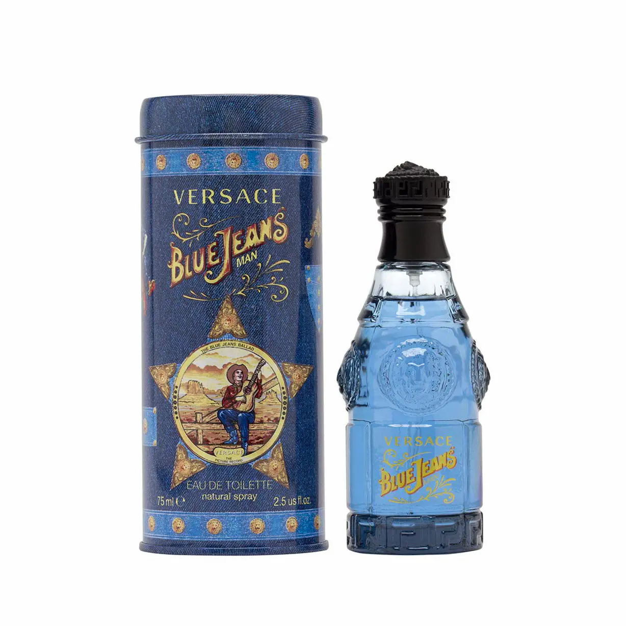  Kvepalai vyrams Versace Blue Jeans EDT, 75 ml 