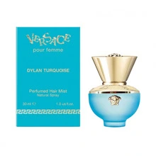 Versace Dylan Turquoise for Women plaukų lakas, 30 ml