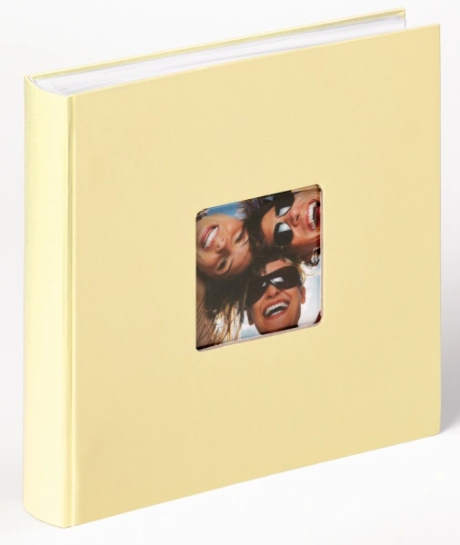 Albumas WALTHER FA-208-H Fun creme 30x30/100 psl, balti lapai | kampučiai/lipdukai | knyginio rišimo | viršelyje keičiama nuotrauka