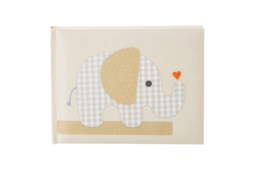 Albumas  GOLDBUCH 19125 KAROPHANT 22x16/36psl | vaikiškas | kampučiai/lipdukai | max 10x15 36 | knyginio rišimo