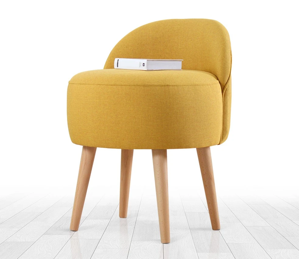 Pufas Hanah Home Corvile, geltona, 46 x 64 x 46