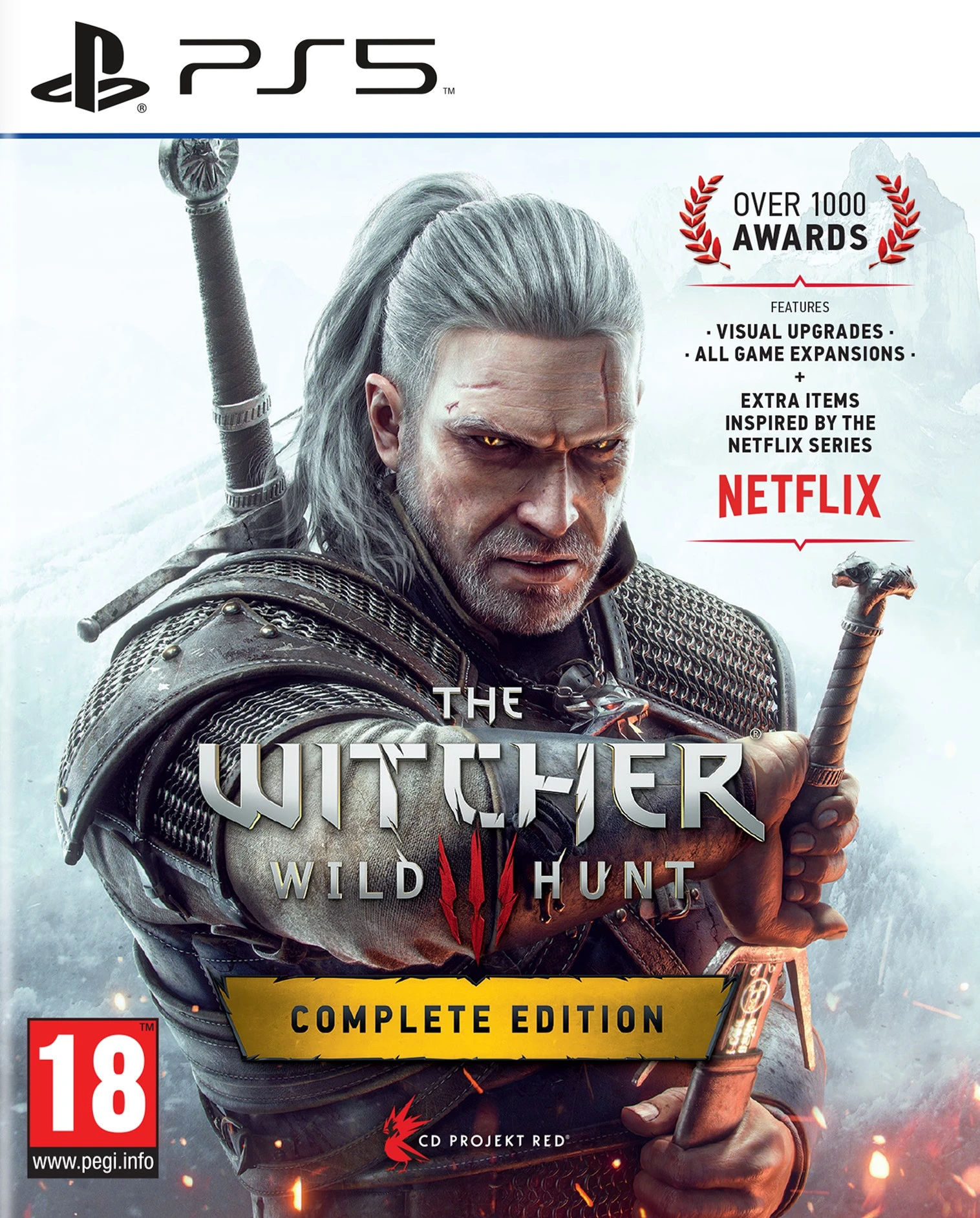 Kompiuterinis žaidimas The Witcher 3: Wild Hunt - Complete Edition PS5