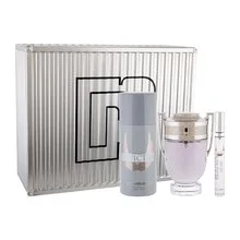 Rinkinys vyrams Paco Rabanne Invictus EDT 100 ml + purškiamas dezodorantas 150 ml + EDT 10 ml