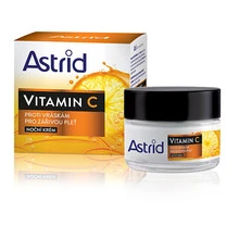 Astrid Anti-wrinkle night cream for radiant skin with Vitamin C, 50ml
