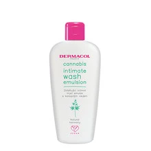 Dermacol Cannabis Intimate Wash Emulsion - Soothing intimate wash emulsion, 200ml