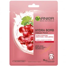 GARNIER Hydra Bomb Tissue Mask - Textile moisturizing mask, 32.0g