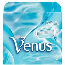 "Gillette Venus" (8 vnt.) - atsarginės geležtės