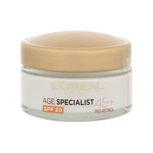 L´Oréal Age Specialist 45+ Cream SPF 20 - Denní pleťový krém proti vráskám, 50ml