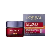 L´Oréal Anti-Wrinkle Day Cream SPF 20 Revitalift Laser Renew (Advanced Anti-Ageing Care ) 50 ml, 50ml