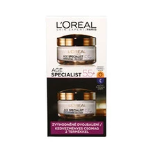 L´Oréal Set of Day and Night Anti-wrinkle Age Special ist 55+ 2 x 50 ml, 50ml