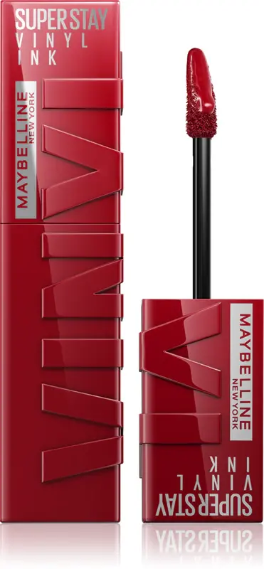 Maybelline - Superstay Vinyl Ink skysti lūpų dažai 4,2 ml - 10 Lippy