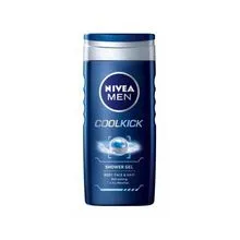 Nivea Cool Kick Shower Gel - Shower Gel for Men, 250ml