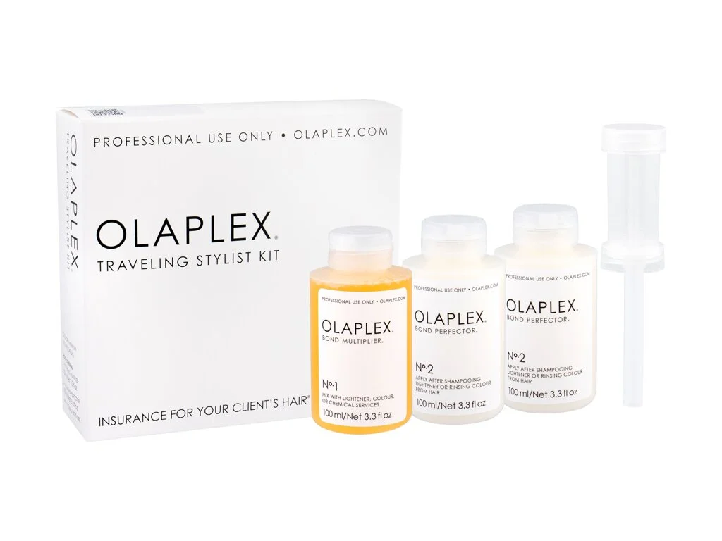 Plaukų priežiūros rinkinys Olaplex Travelling Stylist Kit, 300 ml