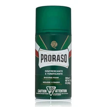 Proraso Green Shaving Foam - Refreshing shaving foam with eucalyptus, 300ml