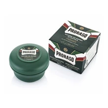 Proraso Green Shaving Soap - Refreshing shaving soap with eucalyptus, 150ml