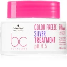 Schwarzkopf Professional BC Bonacure pH 4.5 Color Freeze Silver Mask - Neutralizační a obnovující maska na vlasy, 200ml