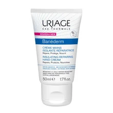 "Uriage Bariéderm Insulating Repairing Hand Cream" - Apsauginis ir regeneruojantis rankų kremas, 50 ml