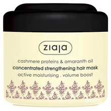 Ziaja Strengthening Hair Mask with amaranth oil Cashmere ( Concentrate d Strength ening Hair Mask) 200 ml, 200ml