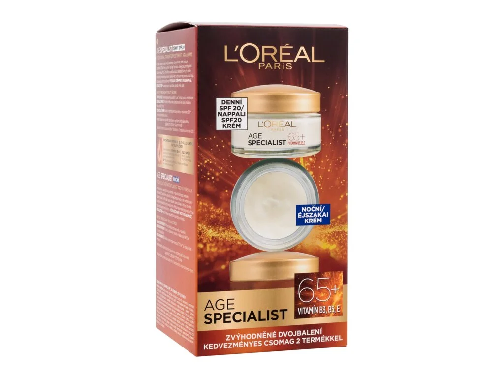 Day Cream L'Oréal Paris Age Specialist 65+, 50ml, Rinkinys