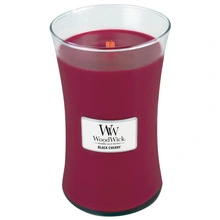 Aromatinė žvakė Woodwick Black Cherry, 275 g