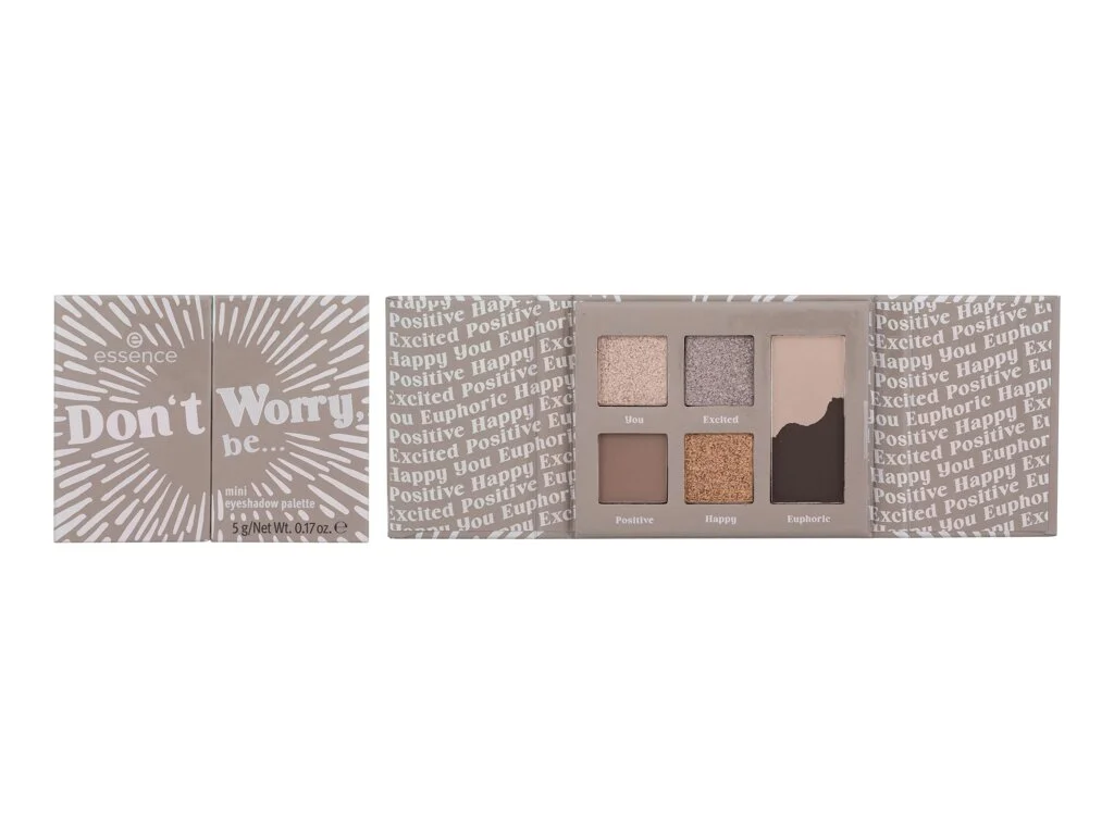 Eye Shadow Essence Don´t Worry Be... Mini Eyeshadow Palette, 5g