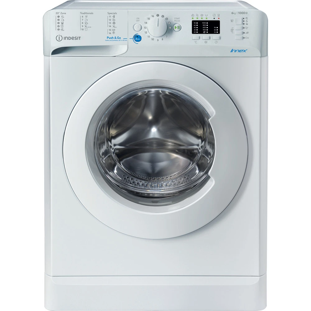 Skalbimo mašina Indesit BWSA 61051 W EU N