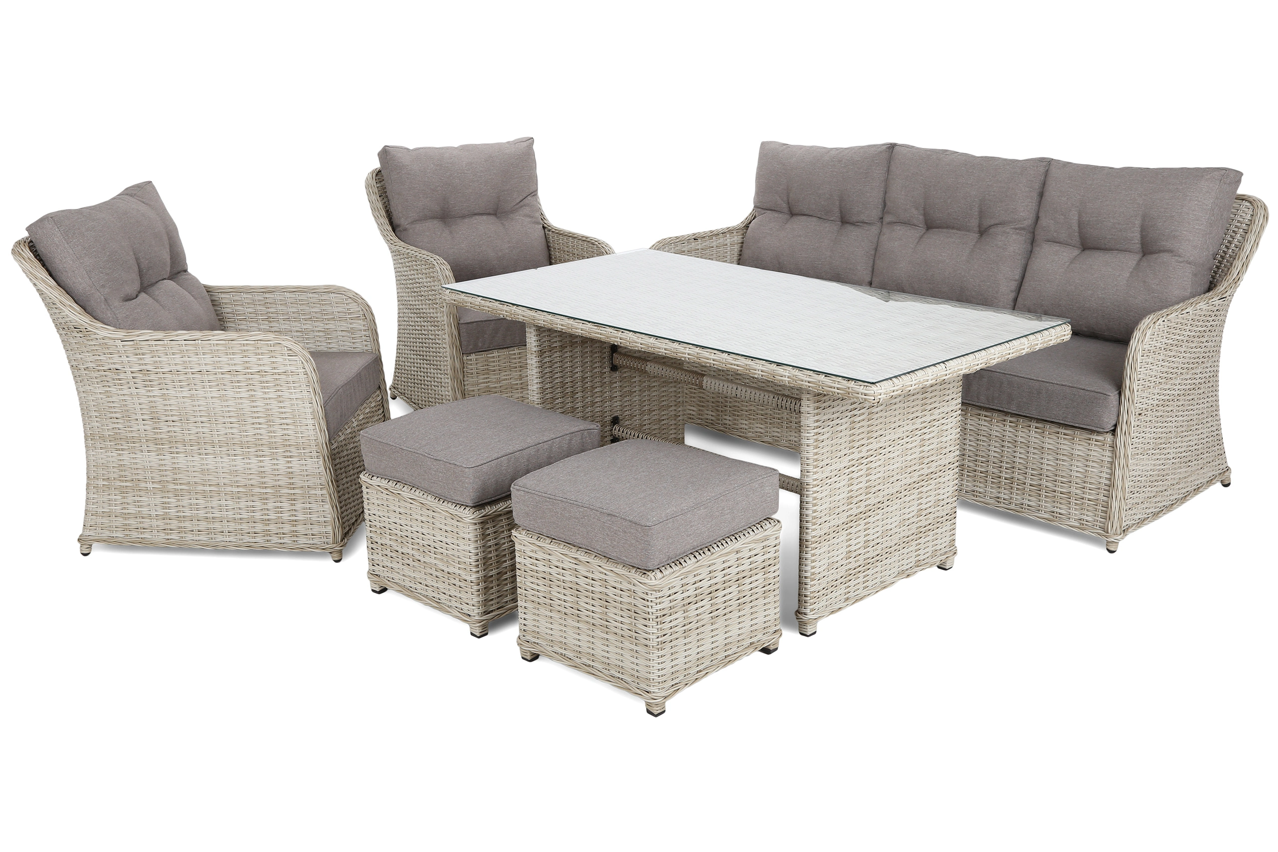 Lauko baldų komplektas Bergamo Beige