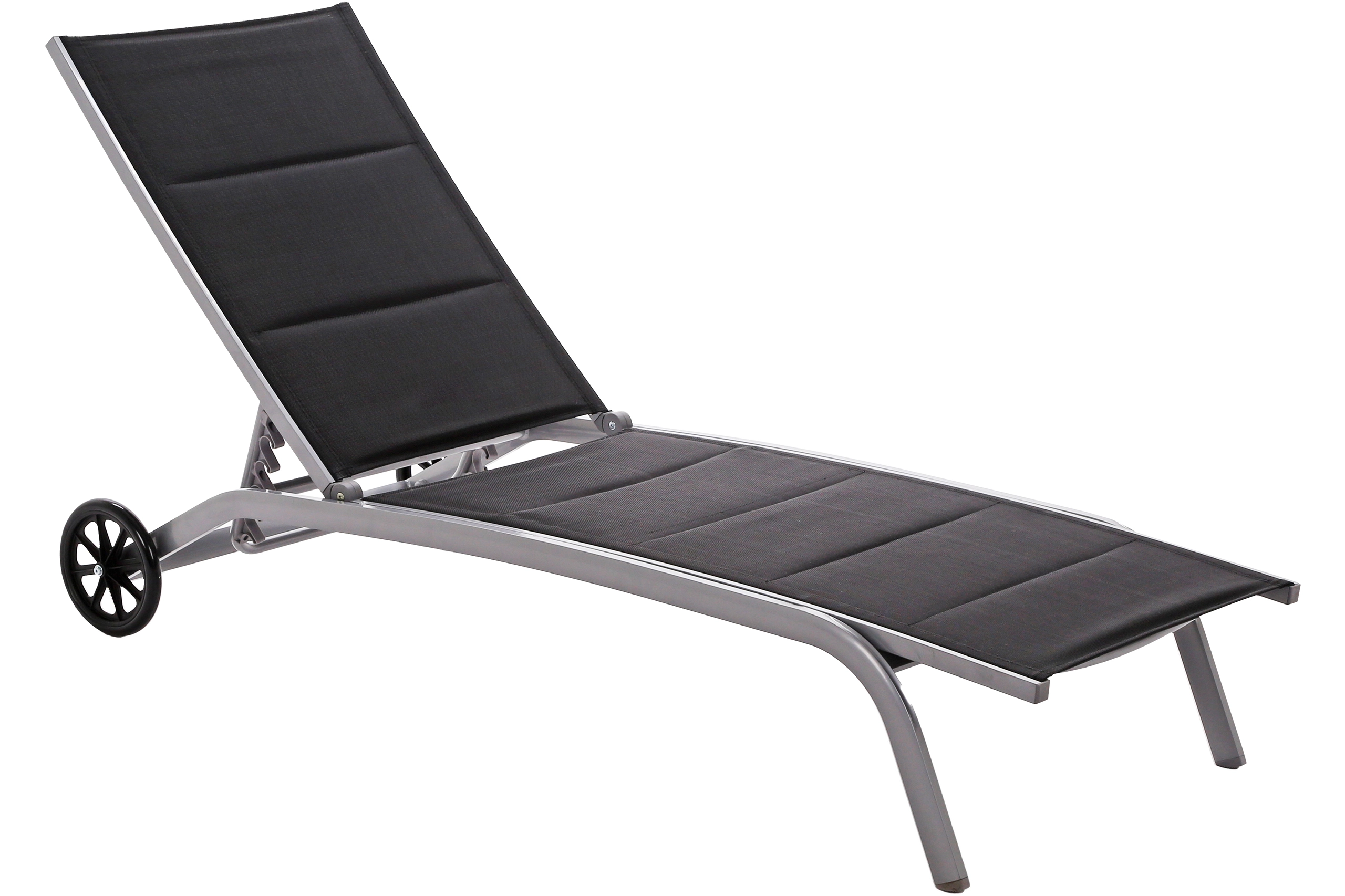 Gultas Ibiza, Aliuminis pilkas/ juodas