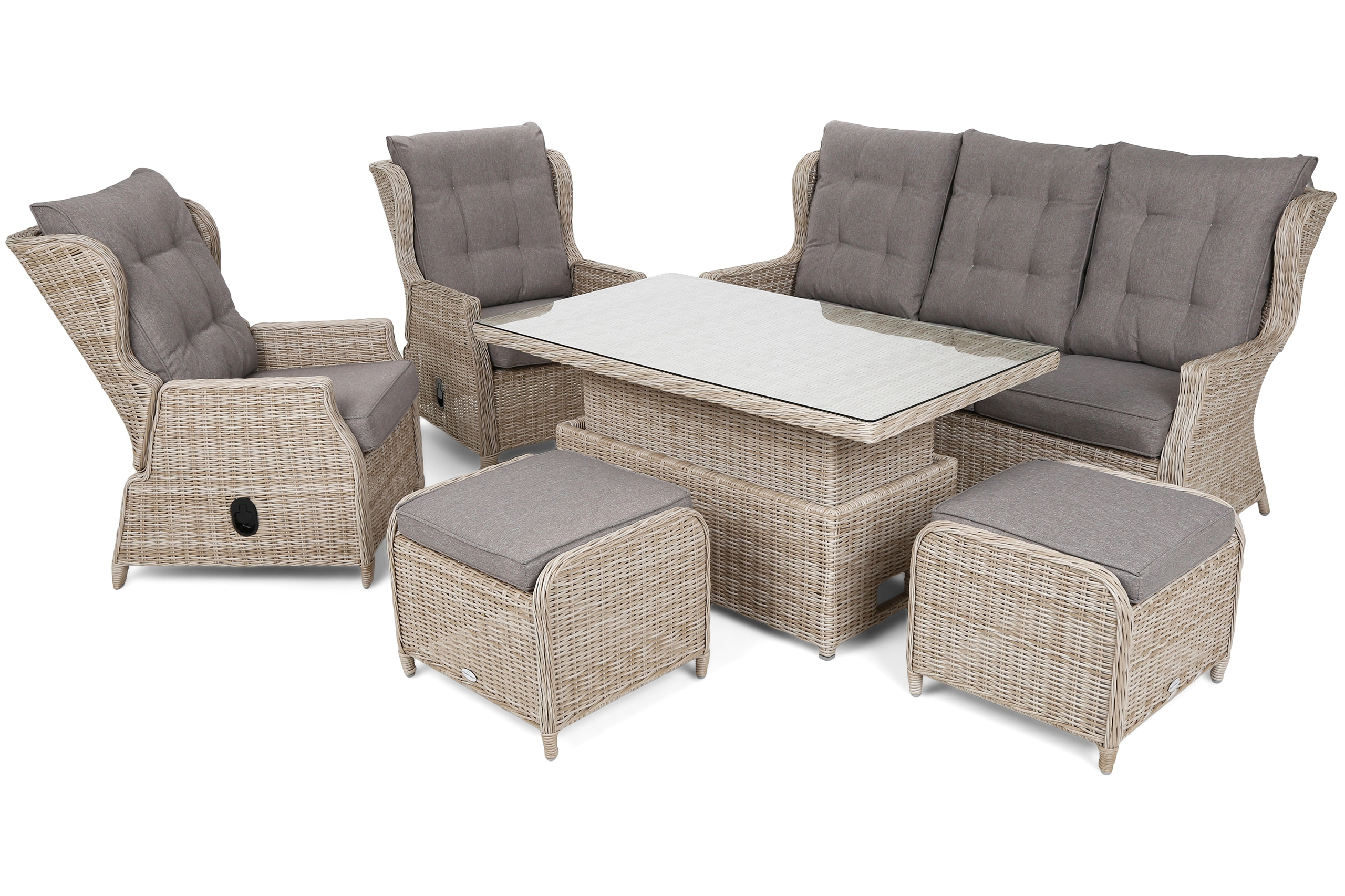 Lauko baldų komplektas Memfis Beige