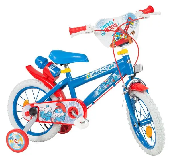Vaikiškas dviratis Toimsa 14" Smurfs