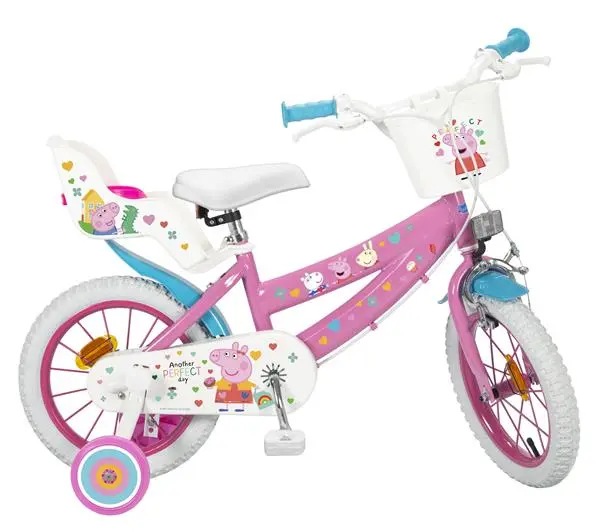 Vaikiškas dviratis Toimsa 14" Peppa Pig Pink