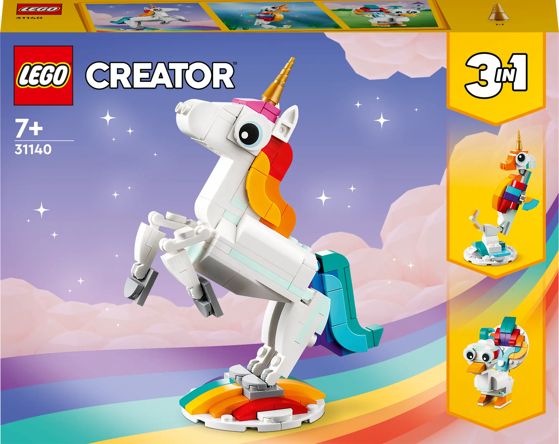 LEGO® 31140 CREATOR Stebuklingas vienaragis